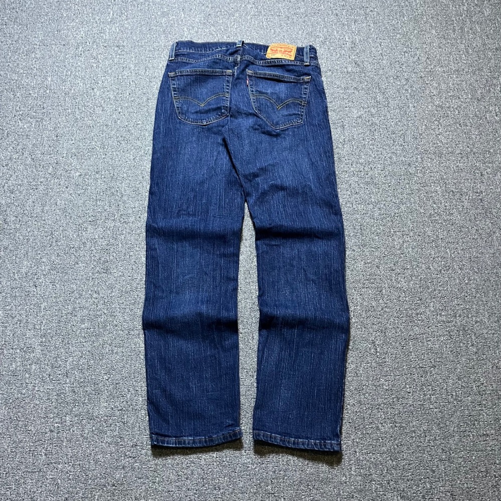 Levis 559 Relaxed Straight Jeans 32x32 Blue Denim Dark Wash Casual Mens